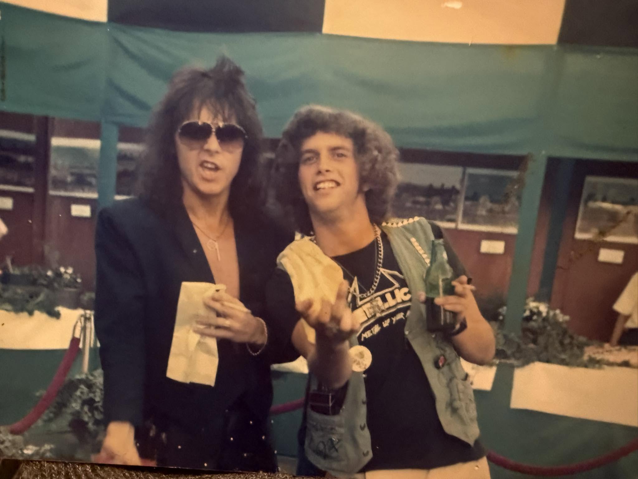 Урок шведского от Мальмстина для техперсонала METALLICA